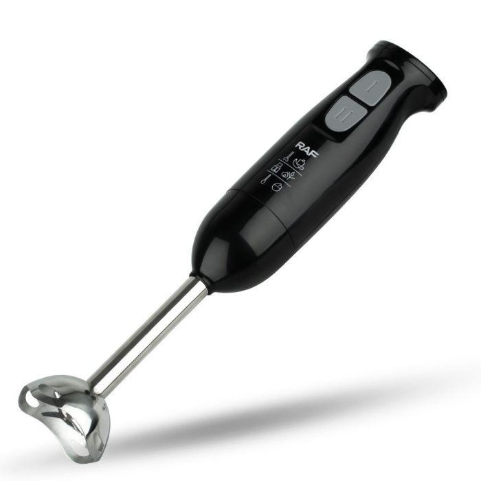 RAF R327 4-in-1 Multi-Functional Hand Blender, 340W Stainless Steel Stick with Dual Speed & 600 ml Jar