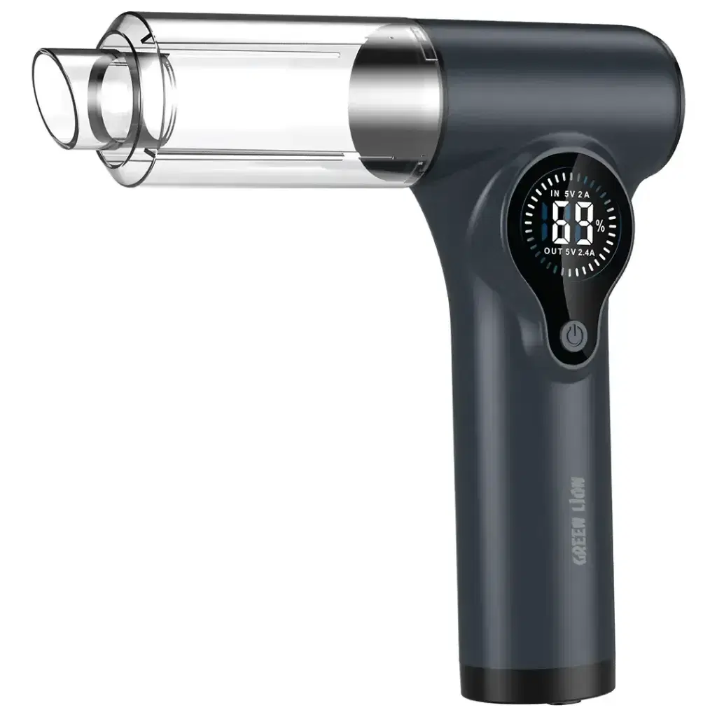 Green Lion Ignitor 12V Jump Starter | Blower | Vacuum | Power Bank - Gray