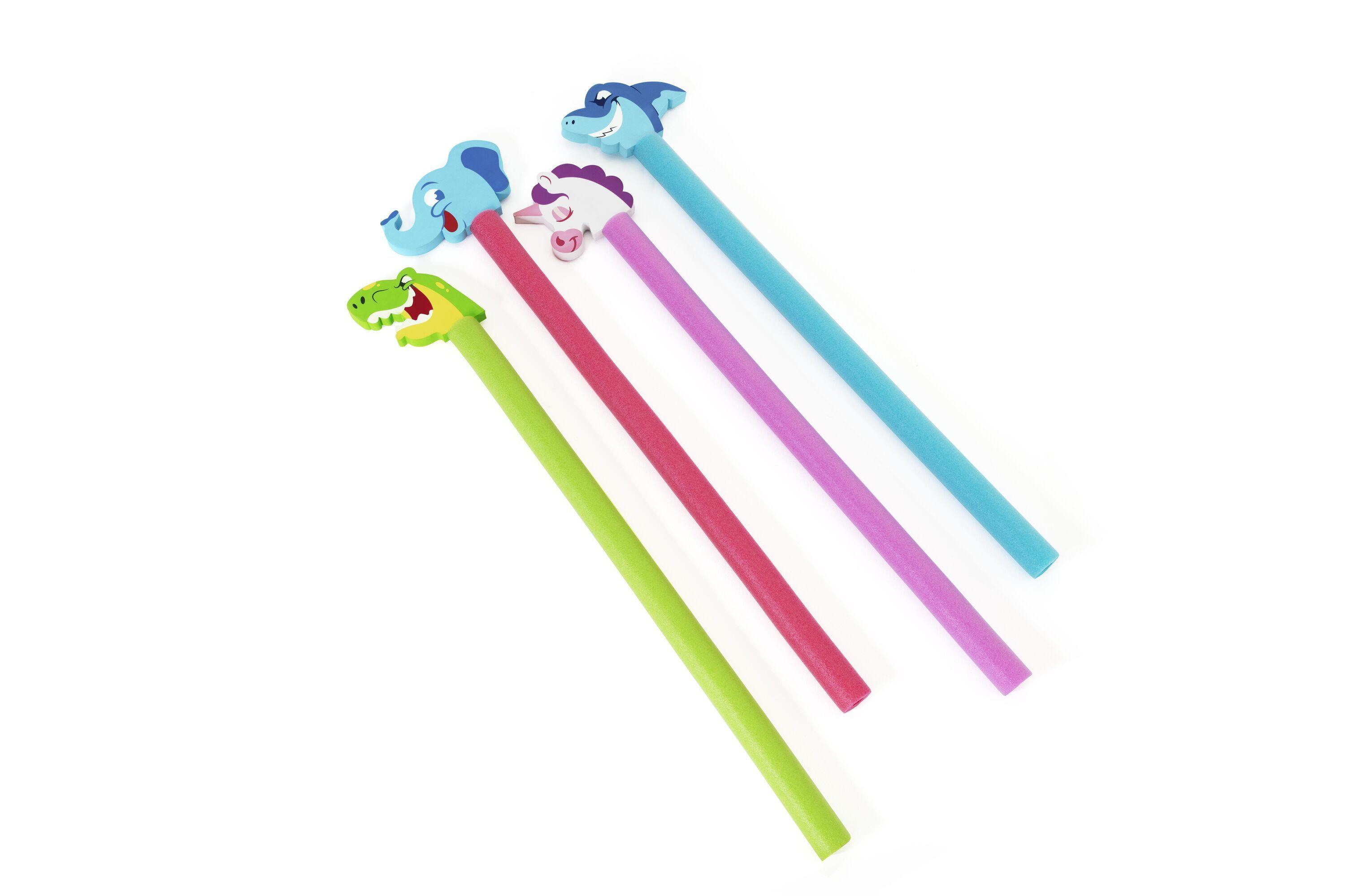 BESTWAYAQUA BONE ASSORTED CHARACTERS (Contents:one display box, assorted in 4 styles Characters Aqua Bone : Shark, T-rex, Unicorn and Elephant, total 24pcs/per display box) Age 6-12