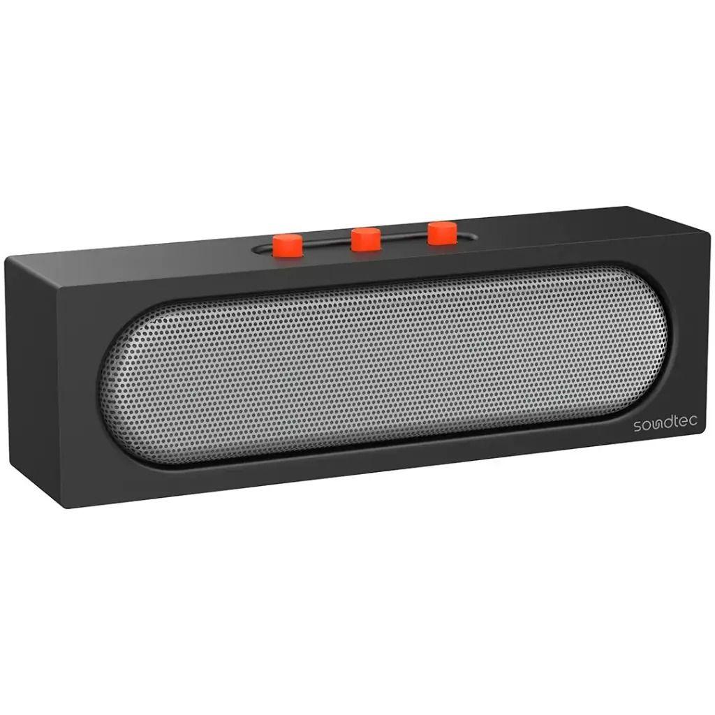 Porodo PDWBT512BK Soundtec Vibe Bar Portable Stereo Speaker