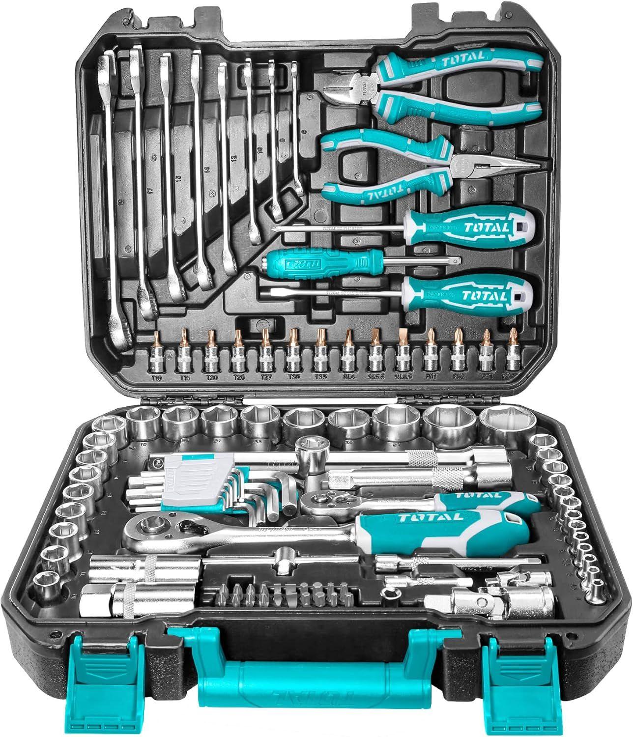 Total 100-piece tool box