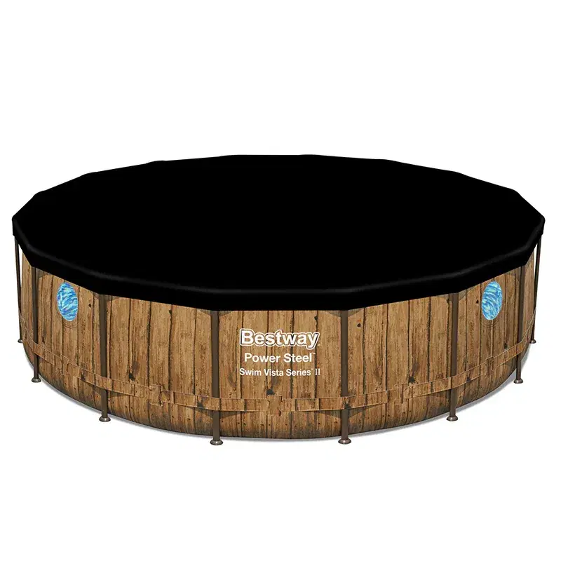 BESTWAY 5.49M X 1.22M POOL SET (Contents:Pool, Filter Pump(220-240V), Ladder, Cover, ChemConnect Dispenser, Compatible with Cartridge 58012(III)220-240V)