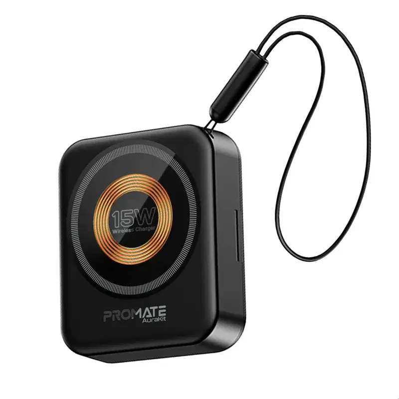 16-in-1 Ultra Compack Multi-Functional Mobile Solution Kit • 15W MagSafe Compatible Wireless Charger Storage Case